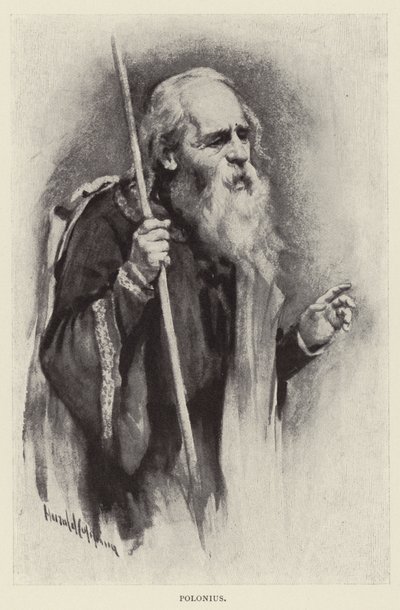 Polonius de Harold Copping