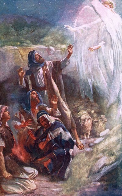Os pastores de Belém de Harold Copping