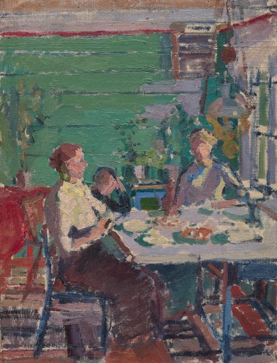 Cena Interior, Possivelmente na Noruega de Harold Gilman