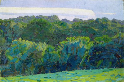 Paisagem, somerset, 1917 de Harold Gilman