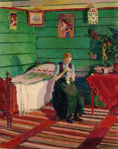 Interior norueguês, 1913 de Harold Gilman