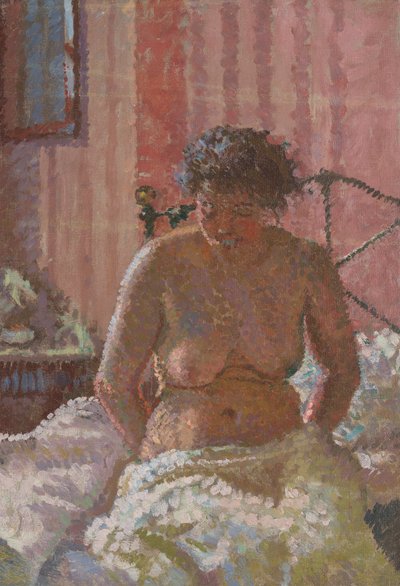 Nu num Interior de Harold Gilman