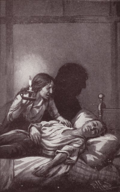 Ilustração para The Mystery Of Edwin Drood de Charles Dickens (litho) de Harold Hume Piffard