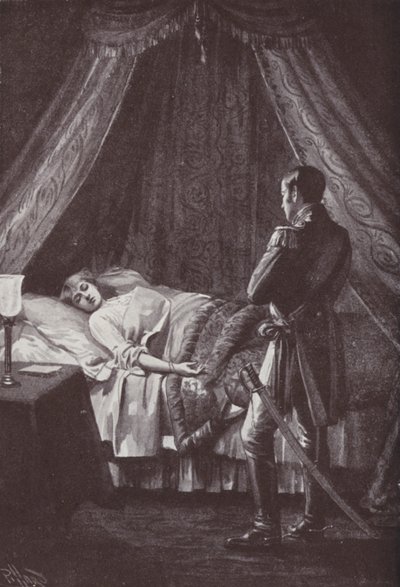 Ilustração para a Vanity Fair de William Makepeace Thackeray (litho) de Harold Hume Piffard