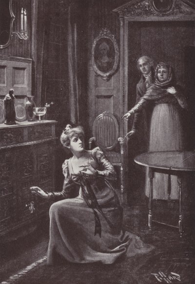 Ilustração para a Vanity Fair de William Makepeace Thackeray (litho) de Harold Hume Piffard