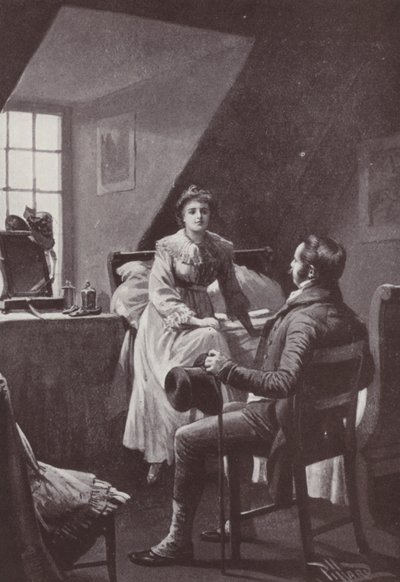 Ilustração para a Vanity Fair de William Makepeace Thackeray (litho) de Harold Hume Piffard