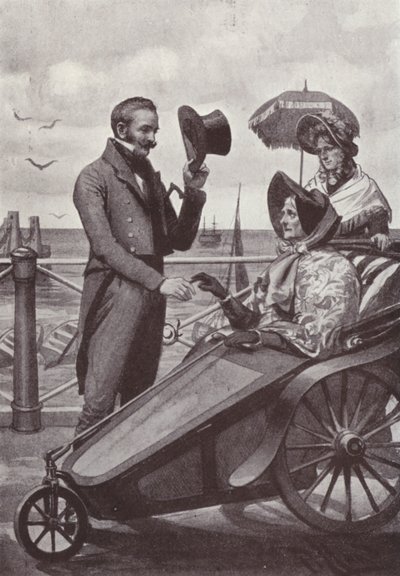 Ilustração para a Vanity Fair de William Makepeace Thackeray (litho) de Harold Hume Piffard