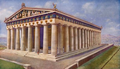 O Partenon, Diadema brilhante de Atenas e Casa-Tesouro da Estatuária Inigualável de Harold Oakley