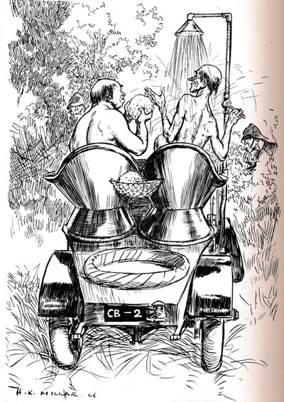 Dicas de clima quente para motoristas, 1906 de Harold Robert Millar