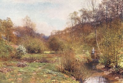 The Budding Year, Ockley (litografia a cores) de Harold Sutton Palmer