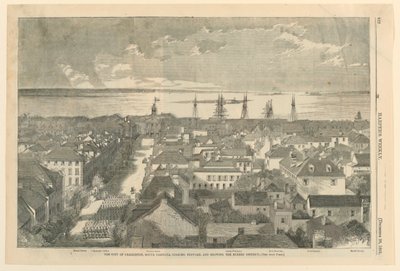 The City of Charleston, South Carolina, Looking Seaward and Showing the Burned District, from Harper
