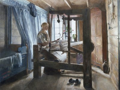 Uma casa de tecelagem de Harriet Backer