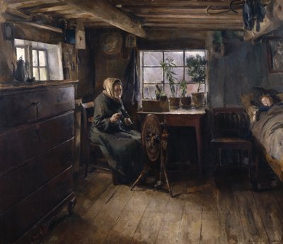 Na casa da avó de Harriet Backer