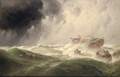 O naufrágio, 1901. de Harrington Fitzgerald
