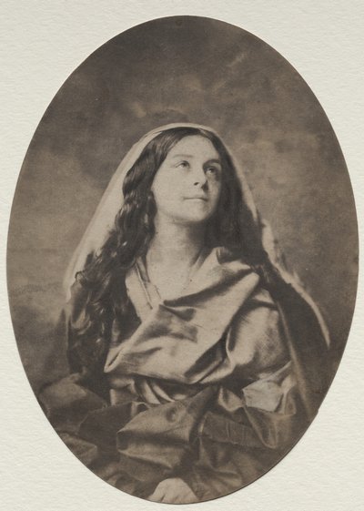 Estudo alegórico de uma mulher, final da década de 1850. de Harrison