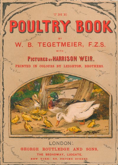 O Livro das Aves, 1867. de Harrison Weir