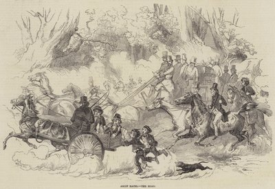 Corridas de Ascot, a estrada de Harrison William Weir