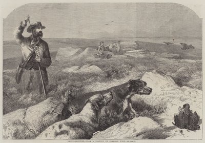 Grouse-Shooting (gravação) de Harrison William Weir