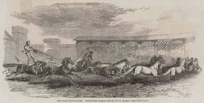 O Hipódromo de Paris, Seventeen Horses dirigido por M Martin de Harrison William Weir