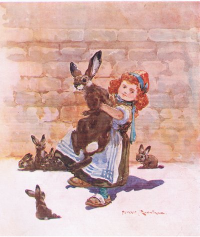 Uma braçada (lito colorido) de Harry Rountree