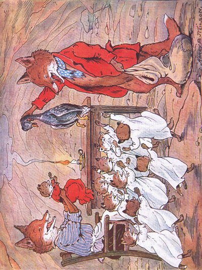 Diz que ele, você está com sorte, aqui está um bom pato gordo., 1920 de Harry B Neilson