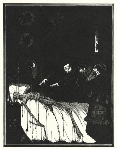 Edgar Allan Poe: A caixa oblonga (litografia) de Harry Clarke