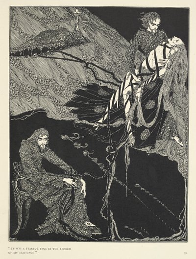 "Foi uma página terrível no registo da minha existência."
"Berenice" é um conto de terror de Edgar Allan Poe. A história segue um homem chamado Egaeus que se prepara para casar com a sua prima Berenice. Ele tem tendência a cair em períodos de intensa conce de Harry Clarke