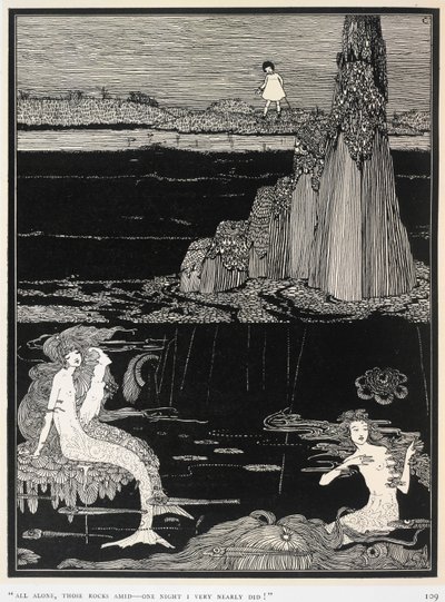 Sereias, ilustração de 