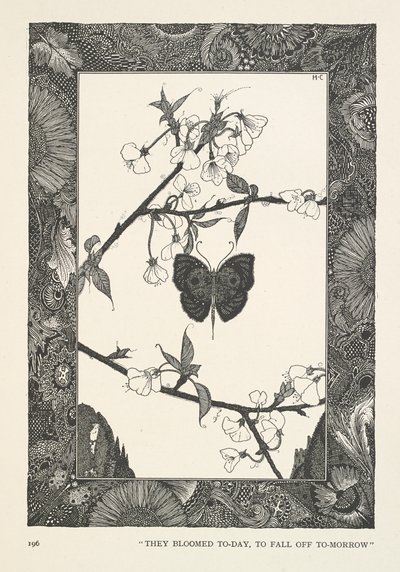 A borboleta. Floresceram hoje, para caírem amanhã. de Harry Clarke