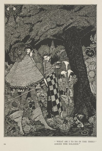 A Caixa de Pólvora
"O que é que eu faço na árvore?" perguntou o soldado. de Harry Clarke