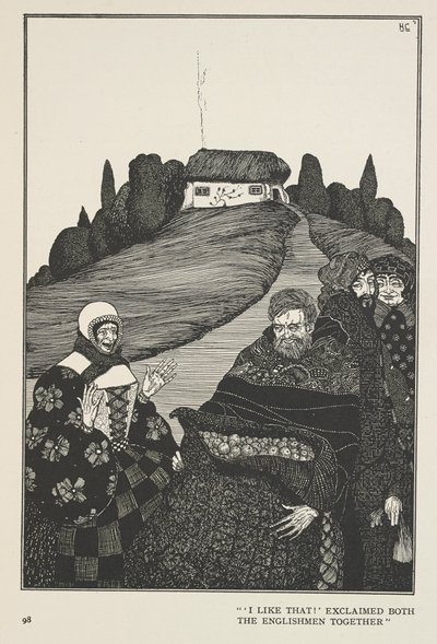 O que o Velho faz é sempre correto "Gosto disso!" exclamaram os dois ingleses em conjunto. de Harry Clarke