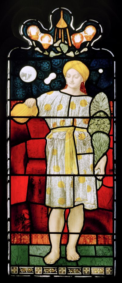 Alnwick, São Miguel e São Paulo, James Powell e Filhos, Harry Wooldridge, Festa da Celebração Judaica, 1877 de Harry Ellis Wooldridge