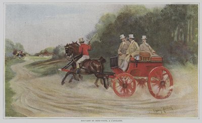 Dog-cart em Half Post, em inglês (Dog Cart style) de Harry Finney