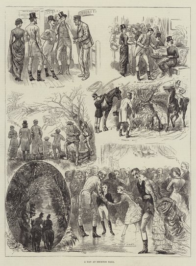 Um dia no Beckton Hall de Harry Furniss