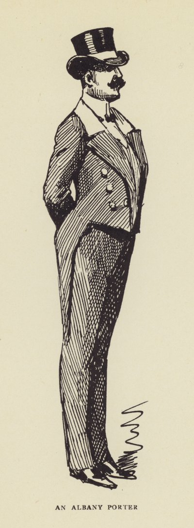 Um Porter de Albany de Harry Furniss