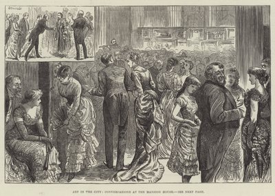 Arte na cidade, Conversazione na casa da mansão de Harry Furniss