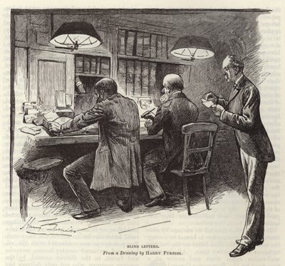 Letras cegas de Harry Furniss