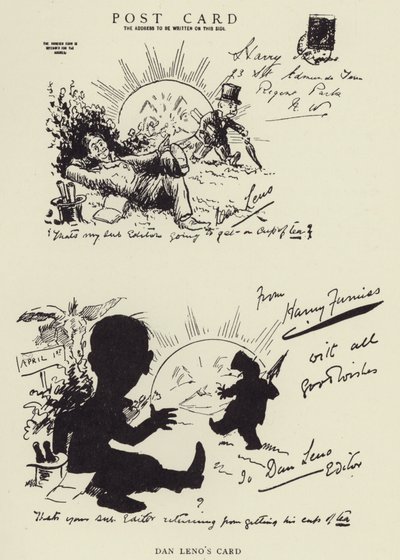 E Cartão Lenos de Harry Furniss