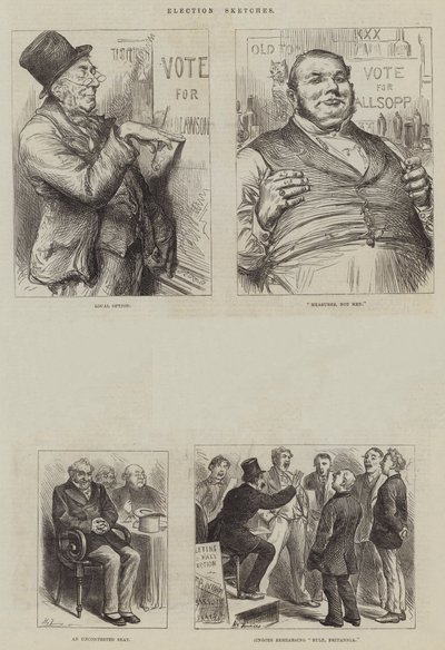 Esboços de eleição de Harry Furniss