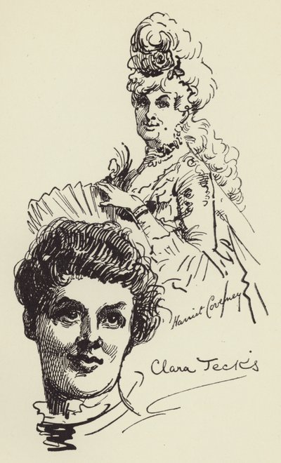Harriet Coveney e Clara Jecks de Harry Furniss