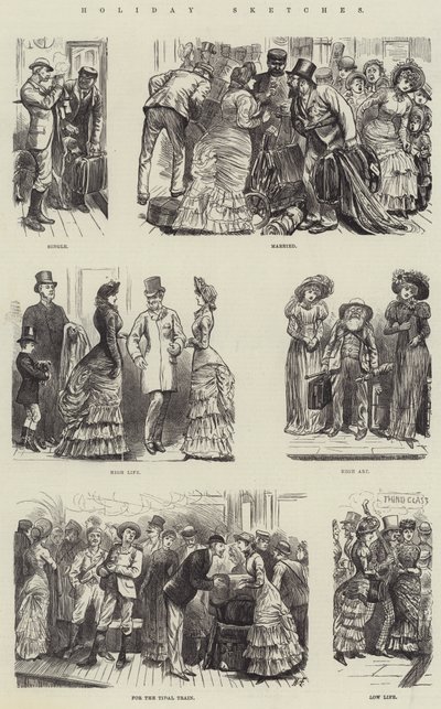 Esboços de férias de Harry Furniss