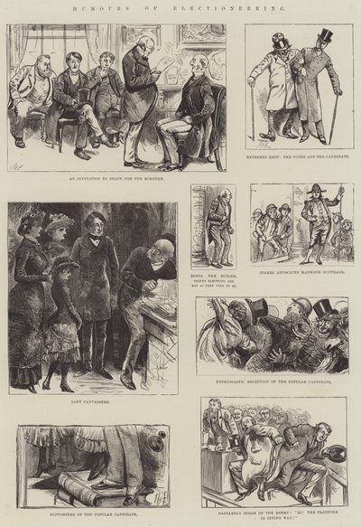Humor da Eleição de Harry Furniss