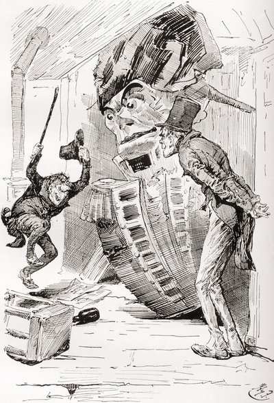 Ilustração para Charles Dickens
