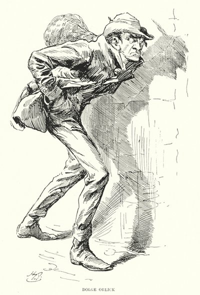 Ilustração para Grandes Expectativas de Charles Dickens (litho) de Harry Furniss