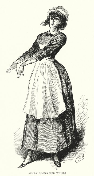 Ilustração para Grandes Expectativas de Charles Dickens (litho) de Harry Furniss