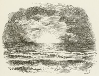 Ilustração para Sylvie e Bruno por Lewis Carroll de Harry Furniss