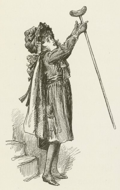 Ilustração para Sylvie e Bruno por Lewis Carroll de Harry Furniss