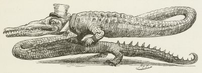 Ilustração para Sylvie e Bruno por Lewis Carroll de Harry Furniss