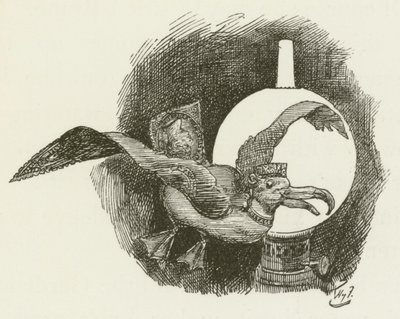 Ilustração para Sylvie e Bruno por Lewis Carroll de Harry Furniss