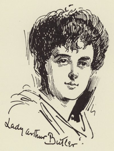 Lady Arthur Butler de Harry Furniss